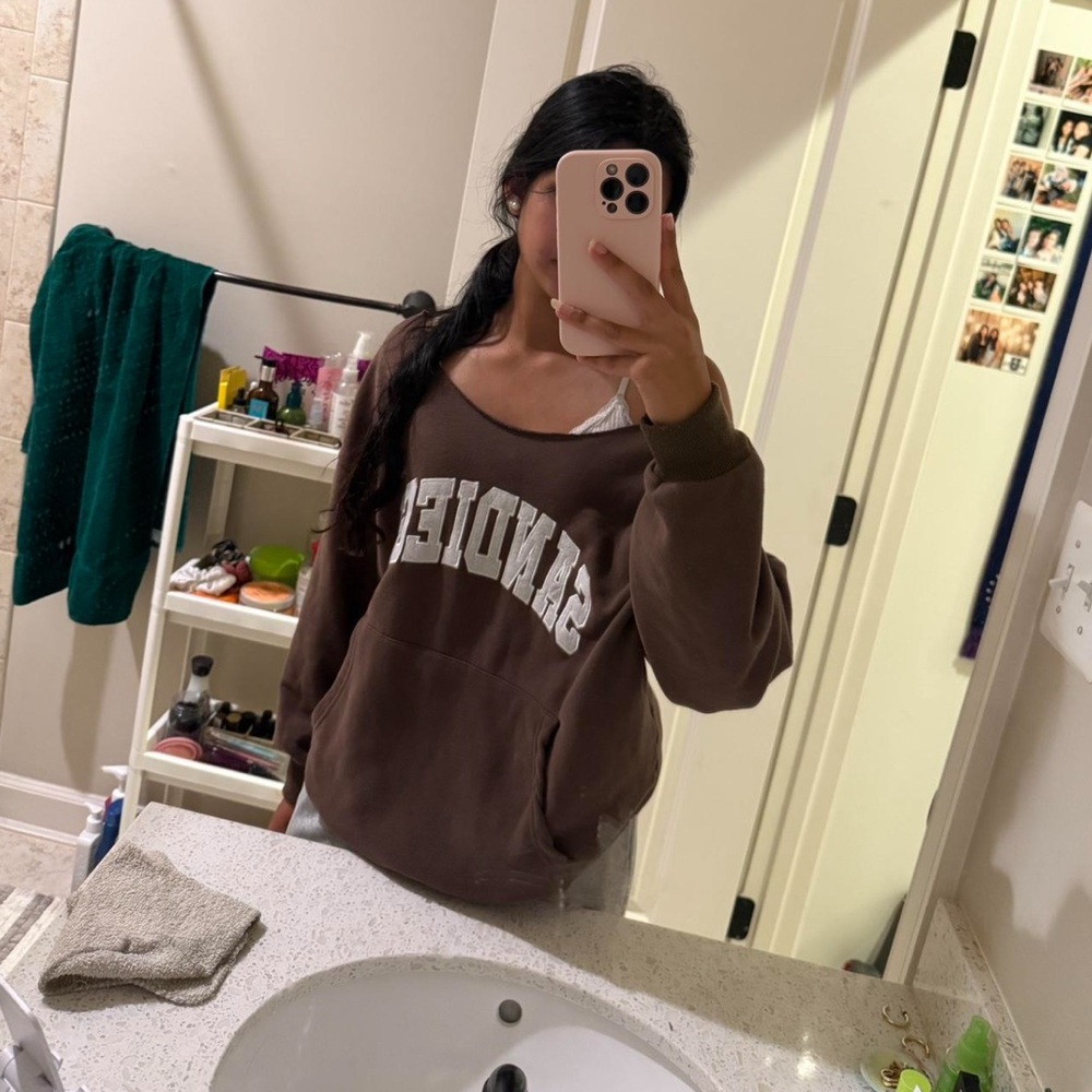 Brown Women's Top